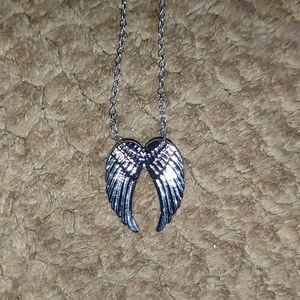 Angel wings necklace